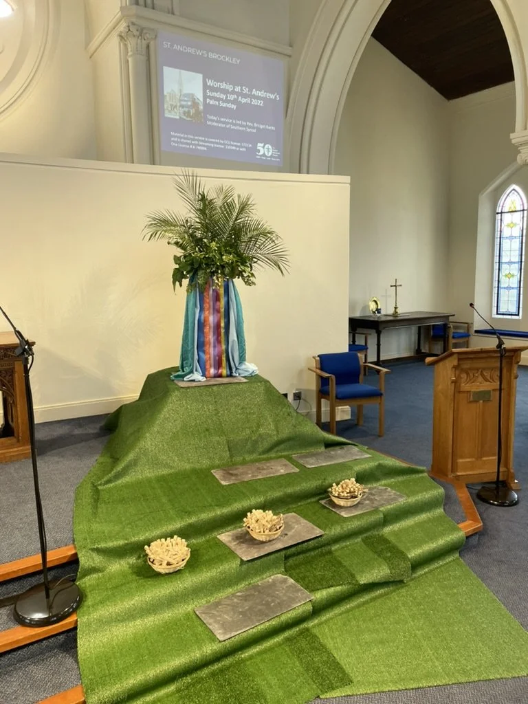 Palm Sunday Worship: led by our Minister