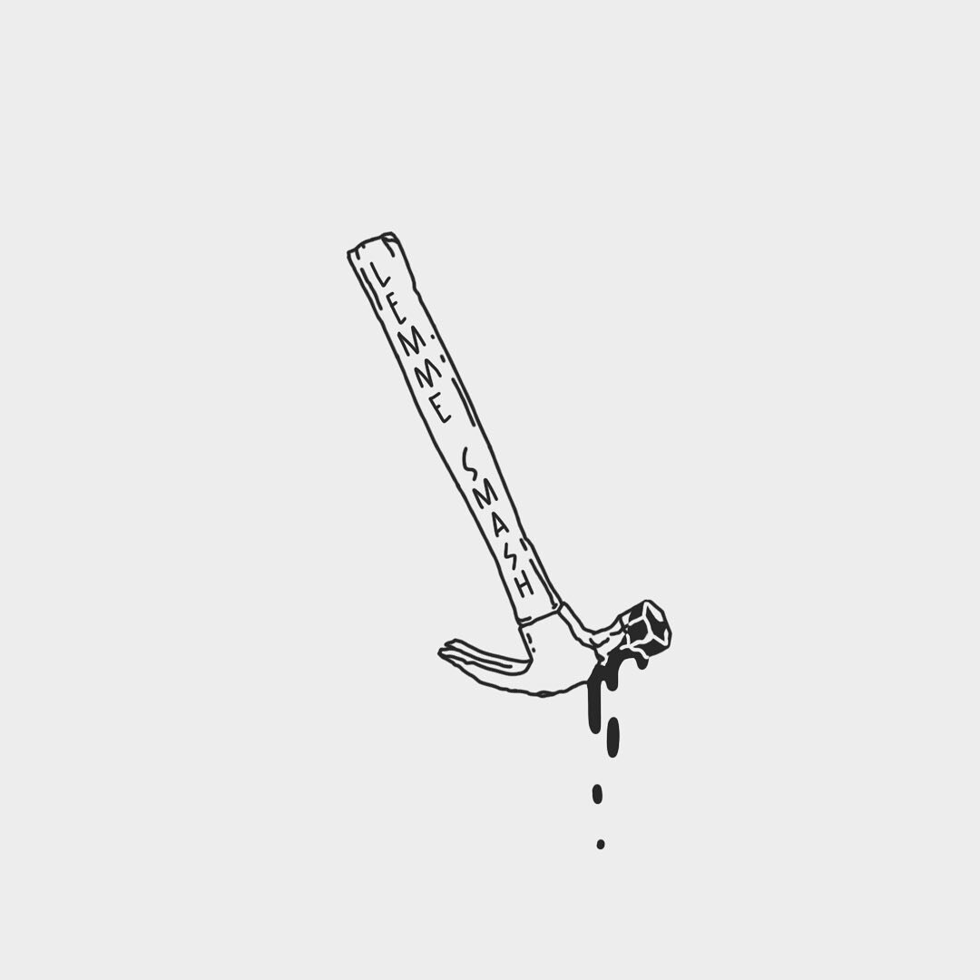 Three Hammers. Three sentiments. Swipe and tell us which one you like the best in the comments. 1, 2 or 3?
🔨🔨🔨🔨
#ink #blackwork #darkart #darkartists #grey #mold #greymold #lowbrow #lowbrowart #surrealism #popsurrealism #illustagram #blackandwhit