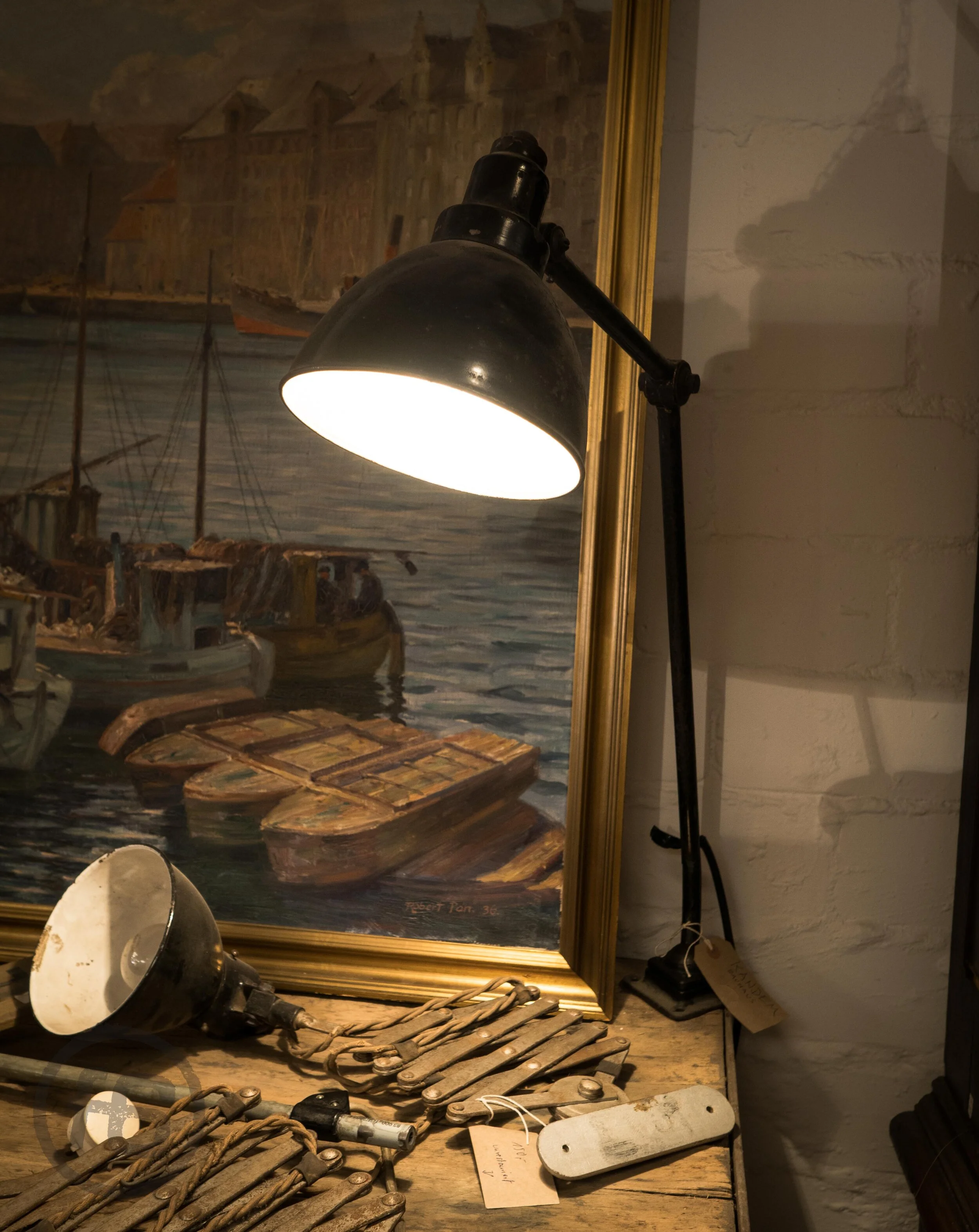 KANDEM Gelenkarmleuchte schwarz