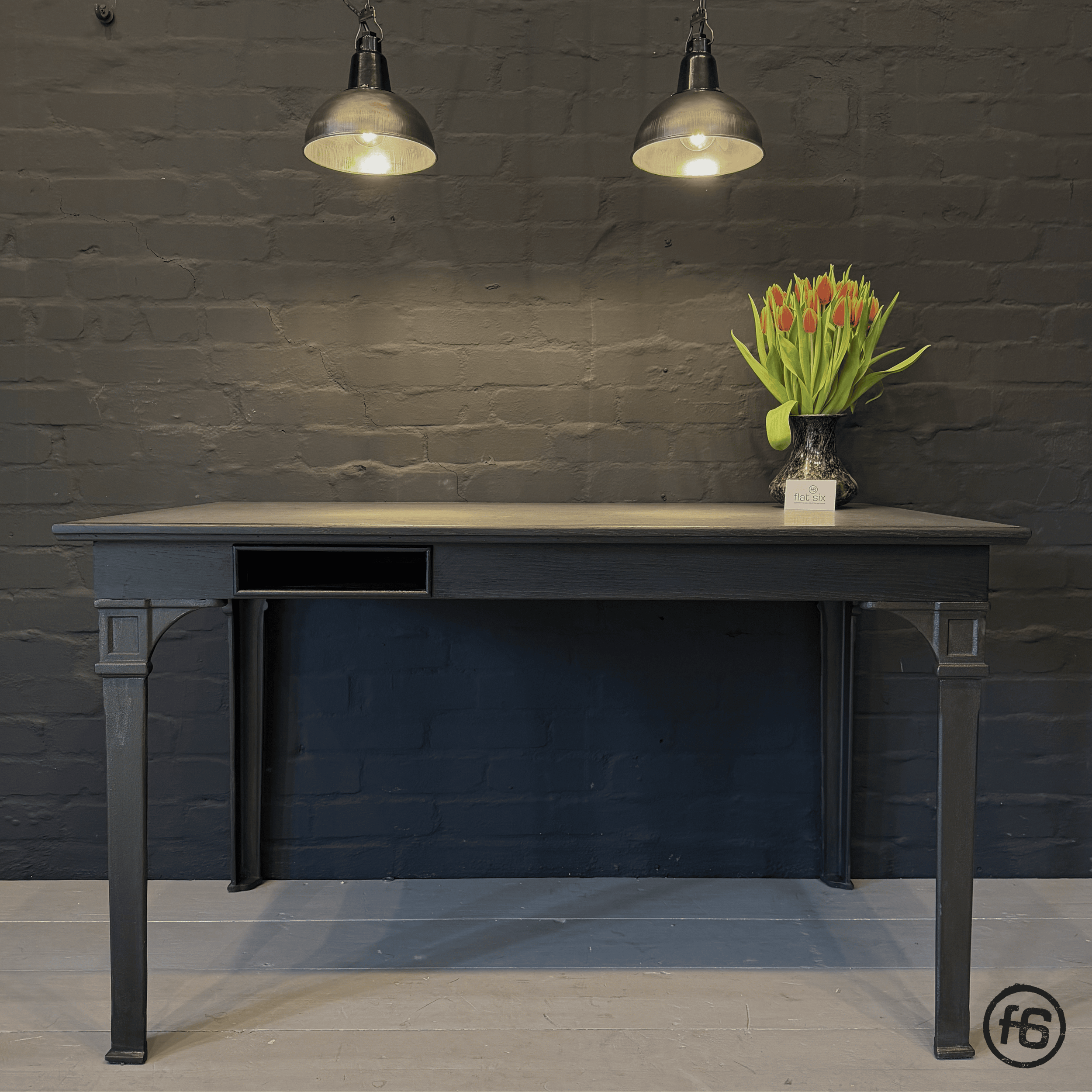 Telegrafen-Tisch Linoleum Grau, Schwarz gegerbt 11.png