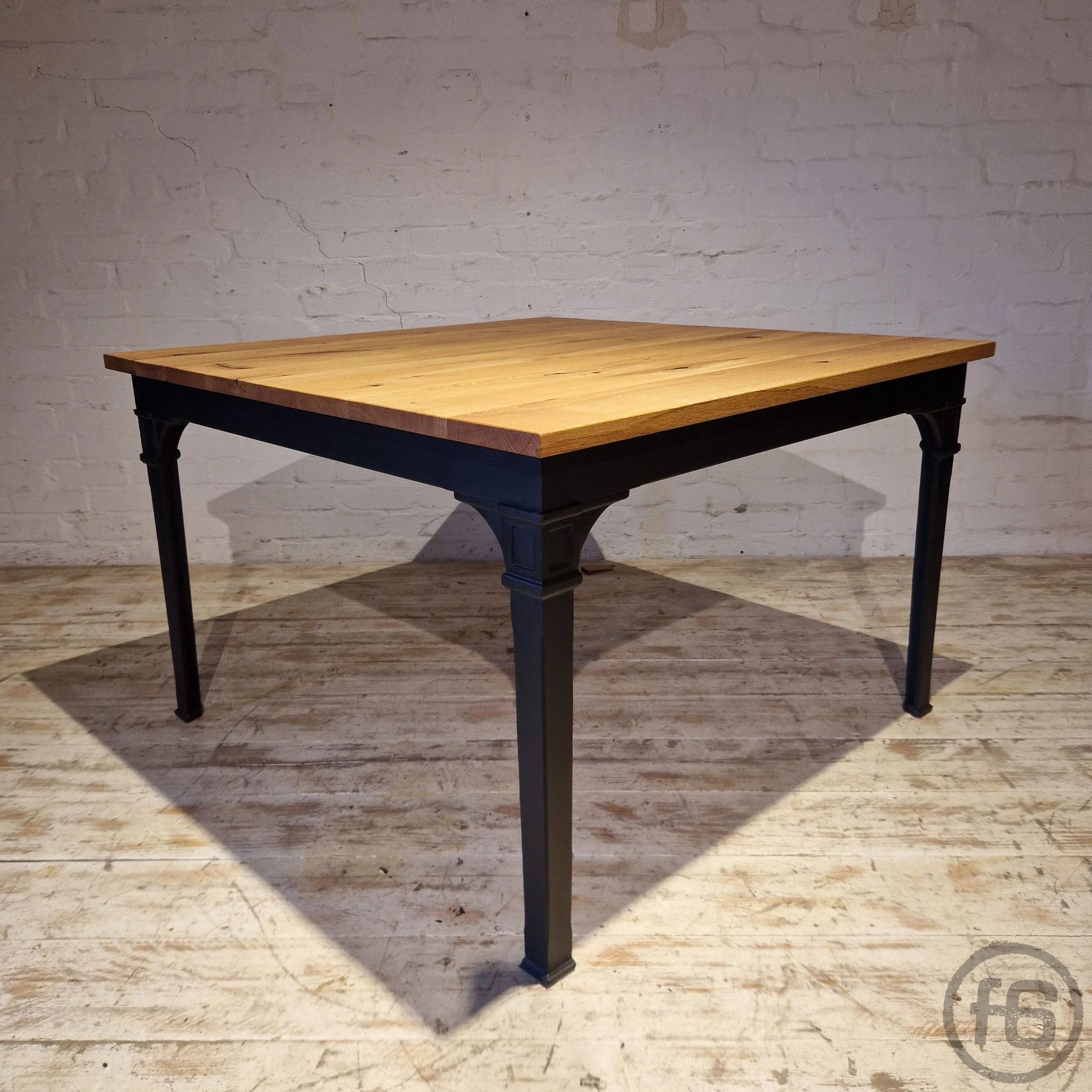 Tisch tafel gesindetisch werkbank esstisch schreibtisch unikat vintage industrialtable industriestil Gusseisen antik Antiquitäten Konferenztisch bank sitzbank