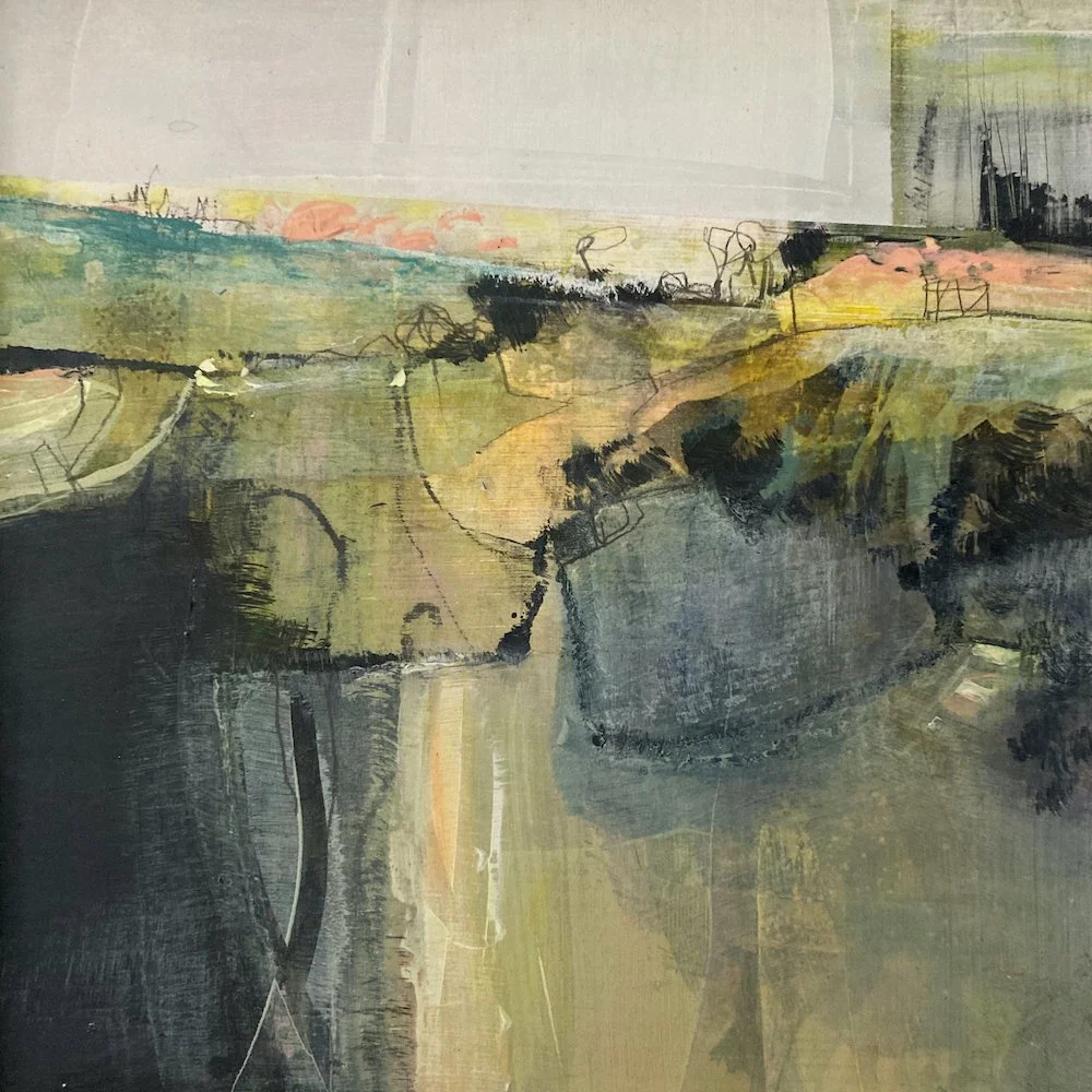 Giclee print of an original landscape painting by Joanne Olney an Artist in Dorking, Surrey