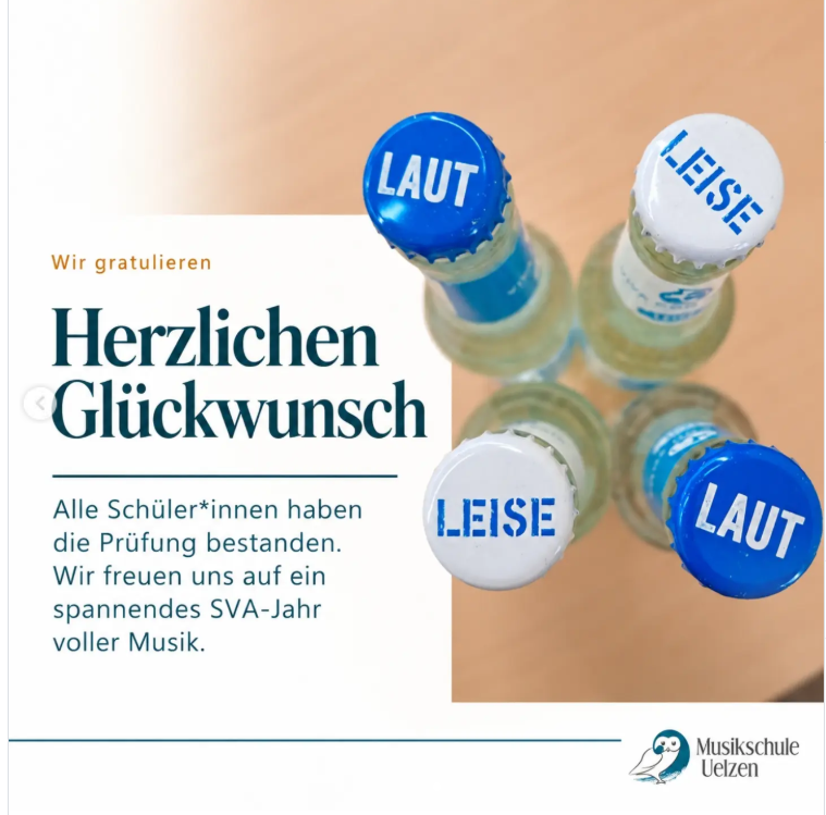 SVA-Prüfungen an der Musikschule Uelzen: 13 Schüler*innen erfolgreich