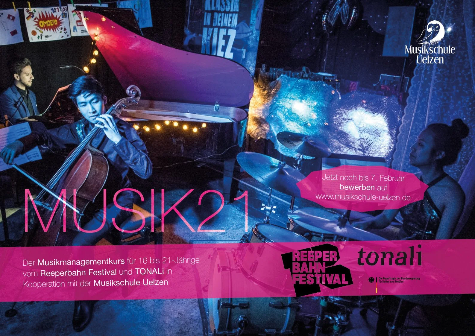 Musik21 Musikmanagementkurs