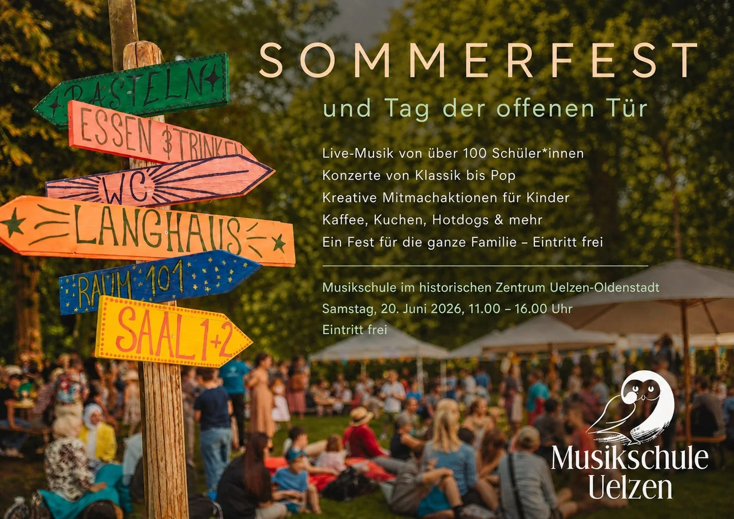 Großes SOMMERFEST am Samstag 20. Juni