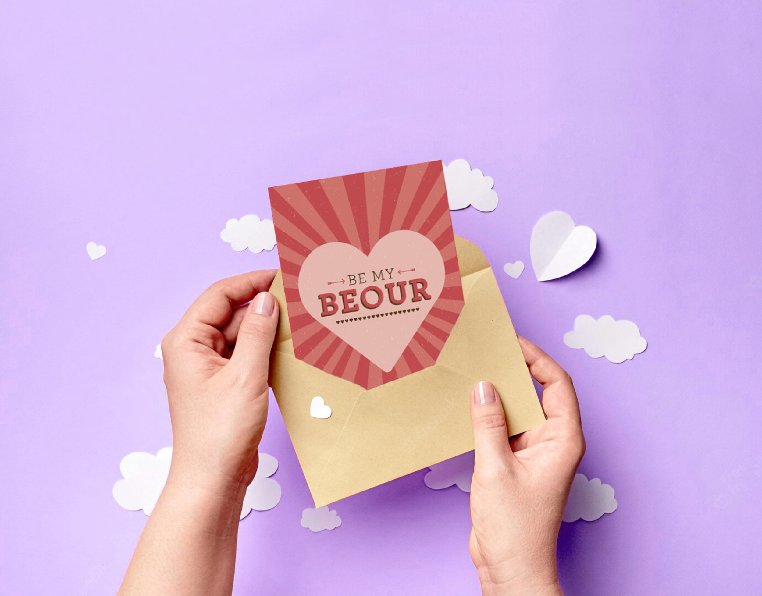 Be My Beour - Valentine's Card