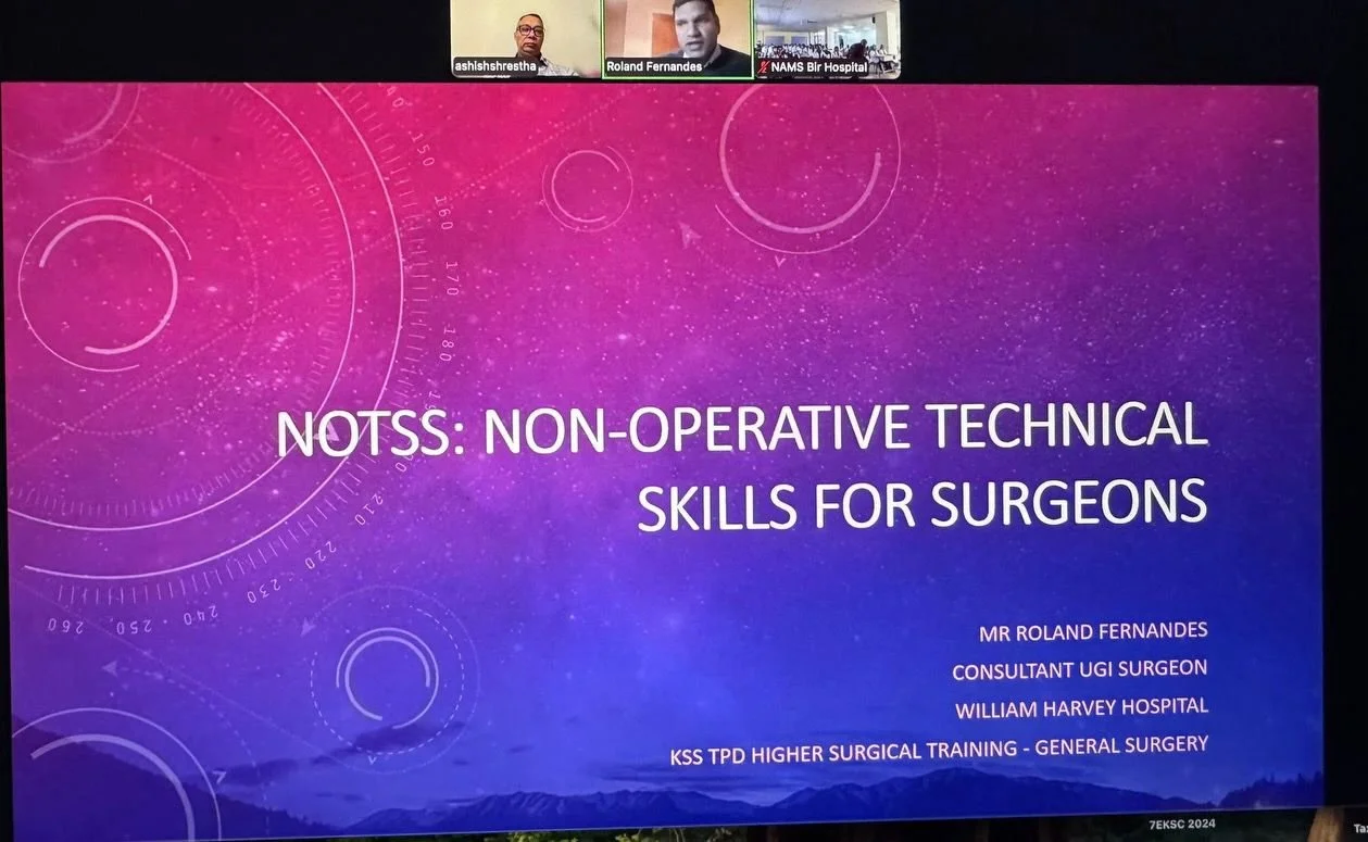 NOTSS: Non-operative technical skills for surgeons