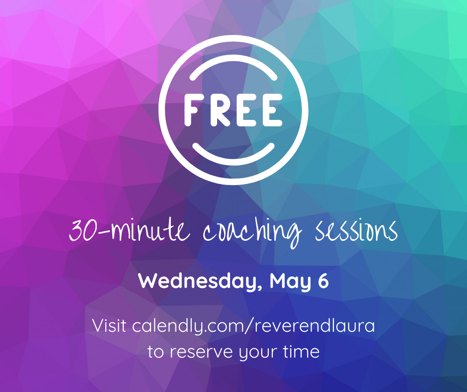 Free 30-minute coaching sessions on May 6