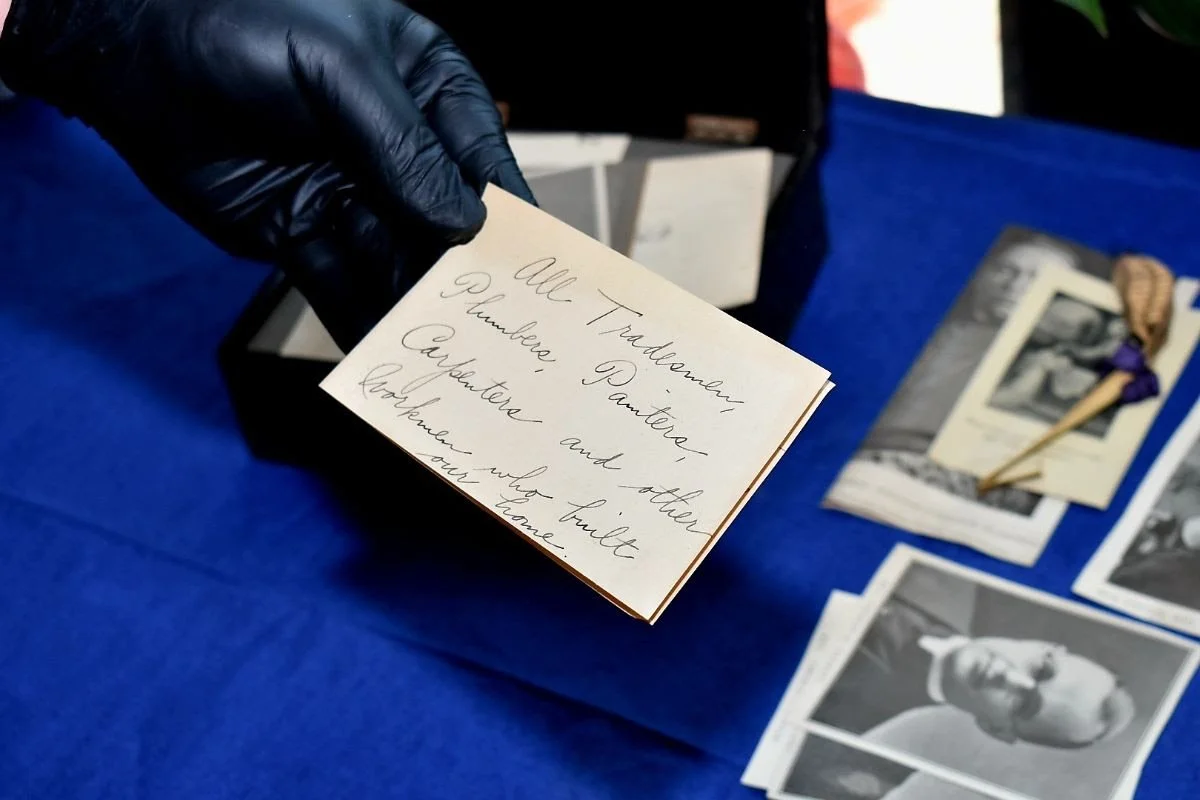 A 100-year-old time capsule discovered at former St. Augustine’s Convent