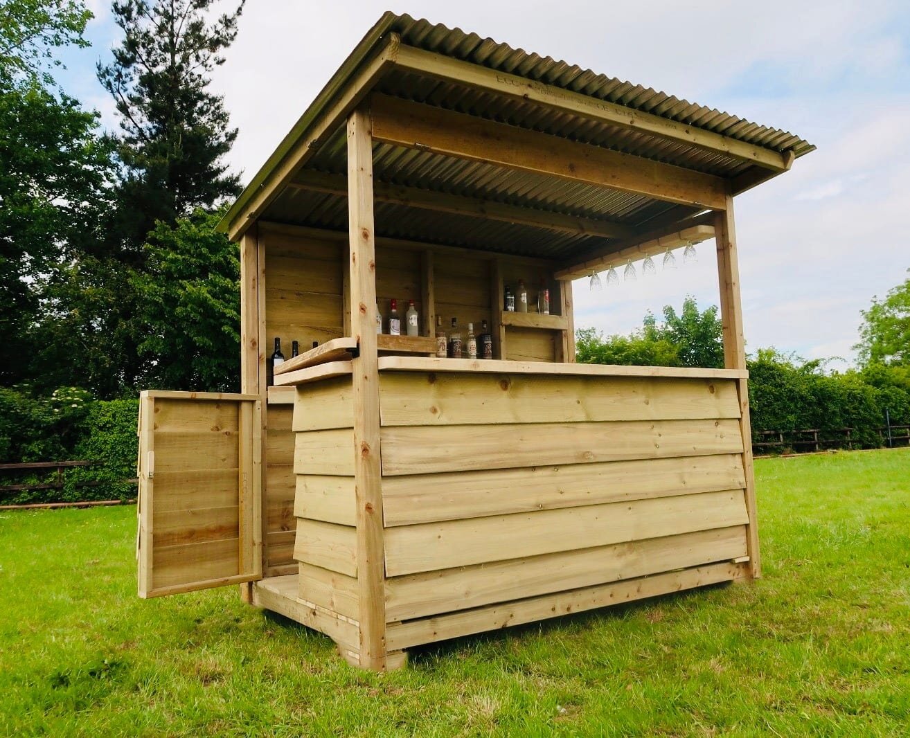 Wooden Garden Bar