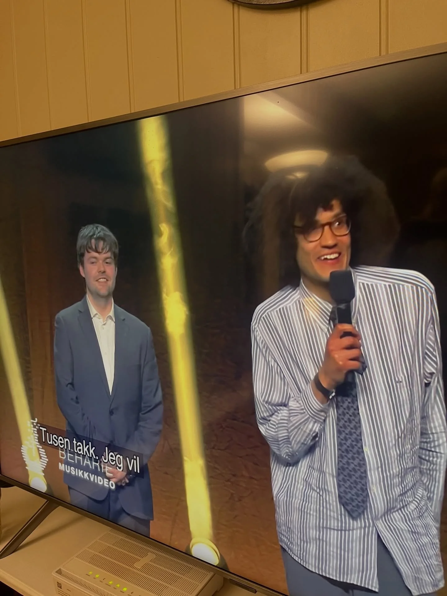 Gratulerer Martin 🍾spellemannspris for musikkvideo for Beharie🔥👏👏👏🎬