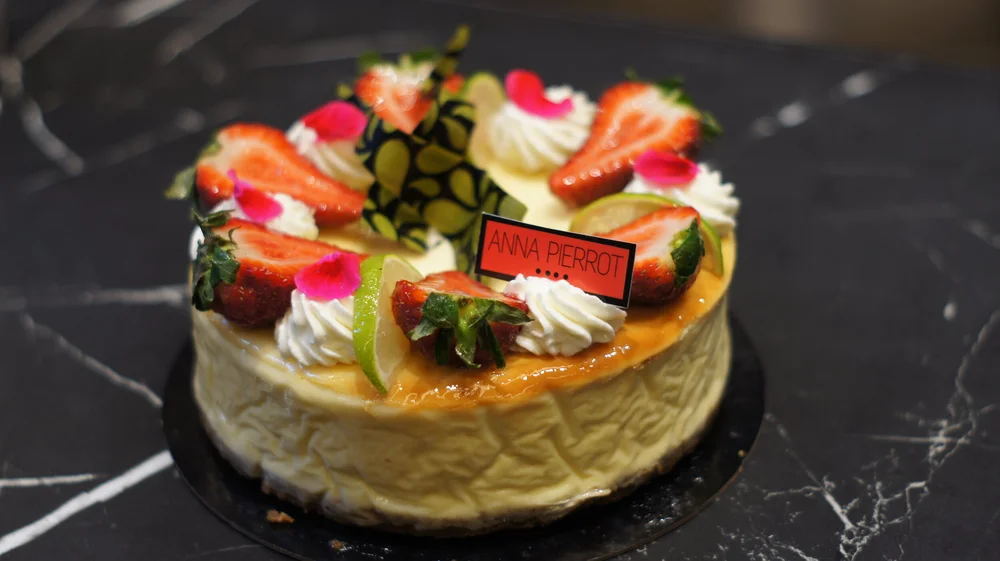 Gateau Au Fromage Et Coulis De Fruits Rouges Anna Pierrot