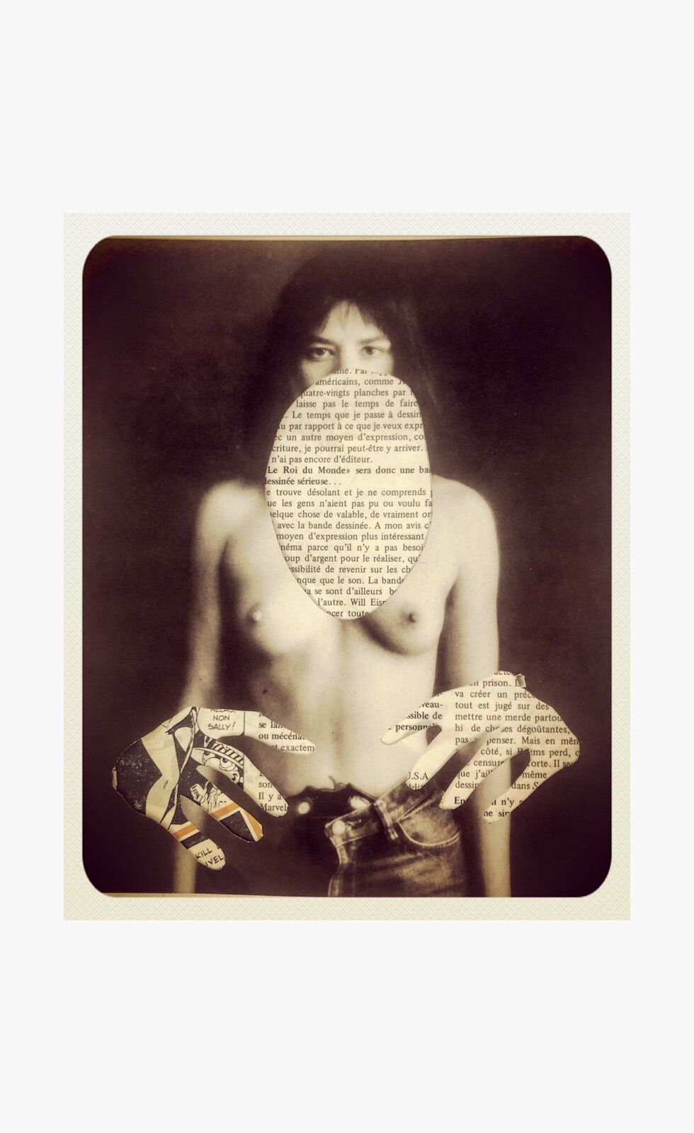 Impression collage #40 Claire Seppecher