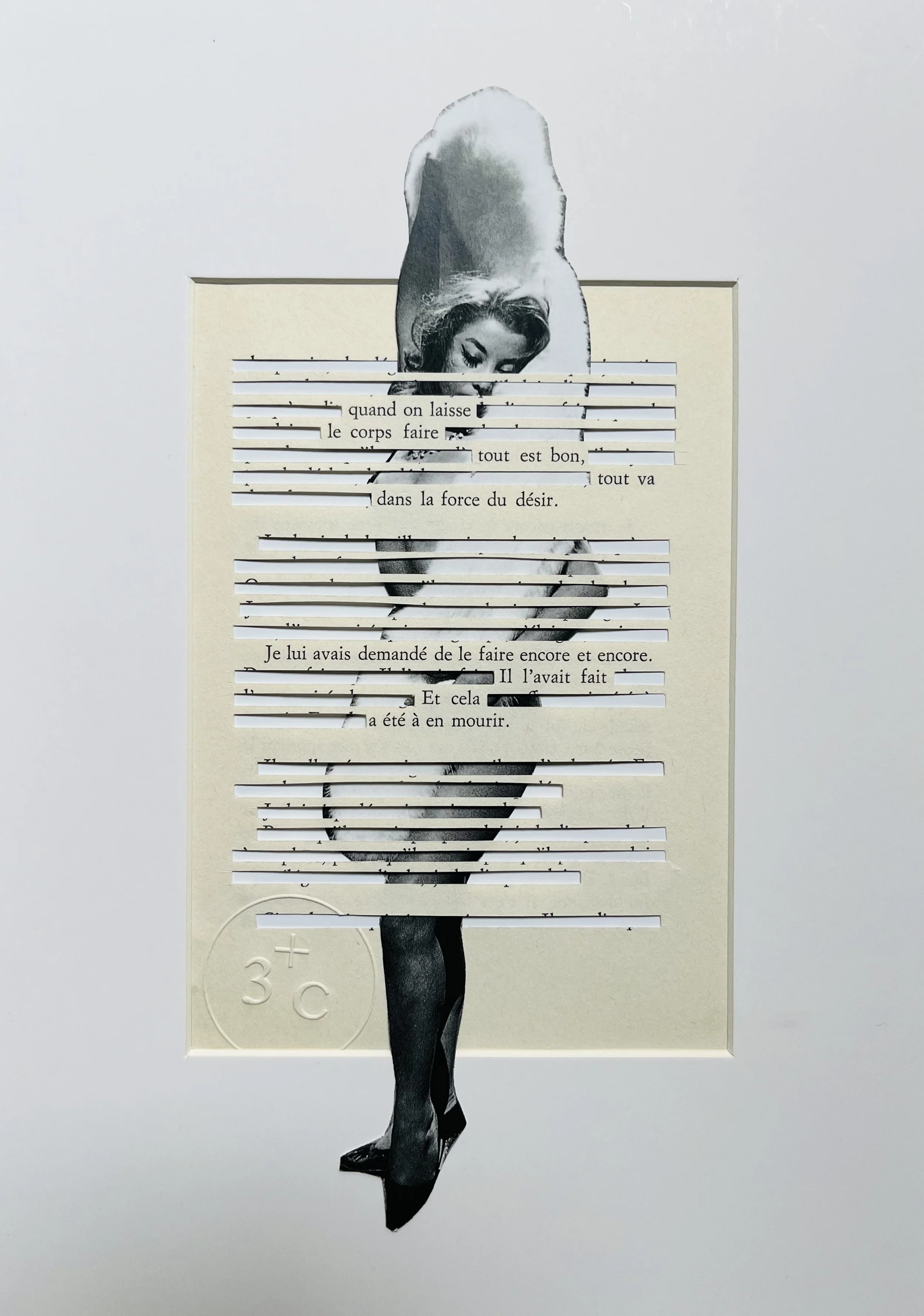 Caviardage Collage #11 / 3+C