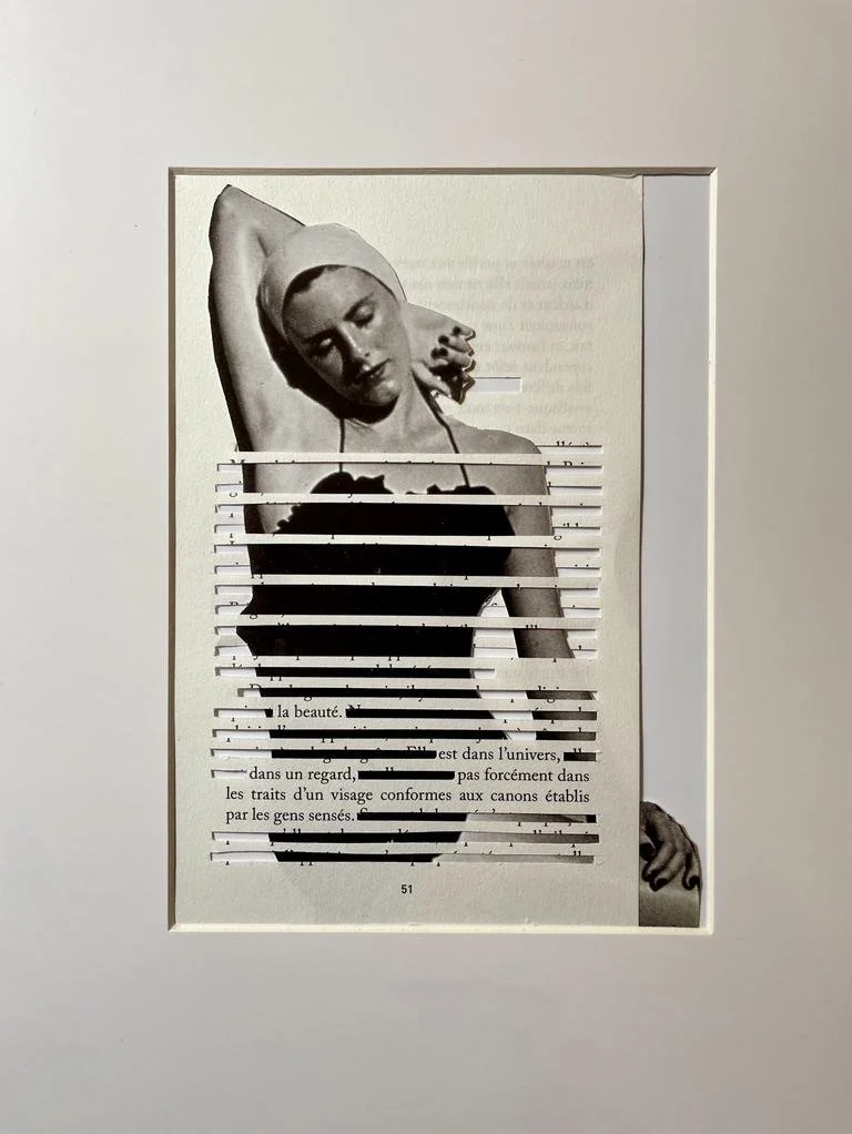 Collage caviardage #26 / 3+C