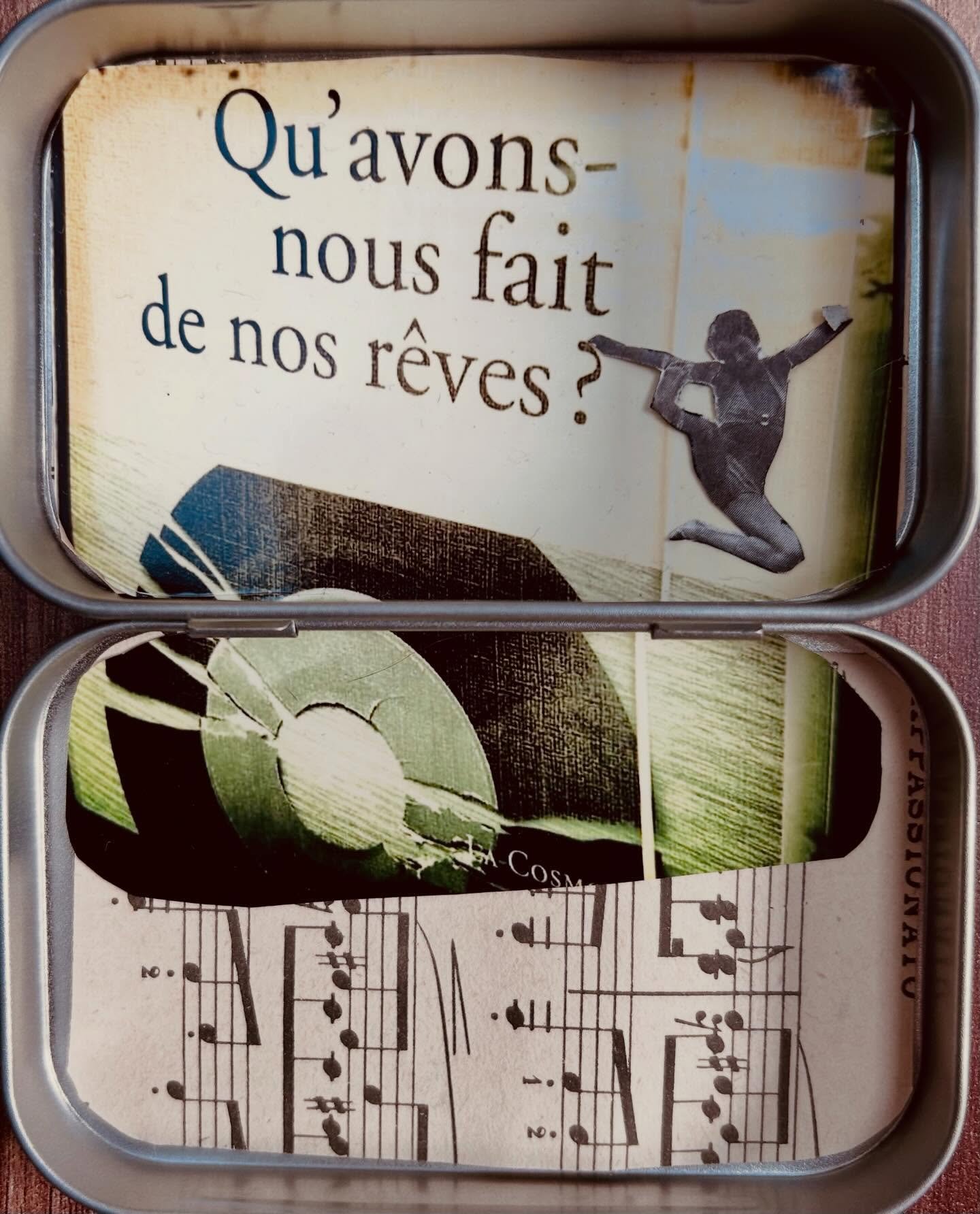 Music forever&hellip; 
#photographer #surrealist #claireseppecherphotographie #claireseppechercollage #lestempsdonn&eacute;s