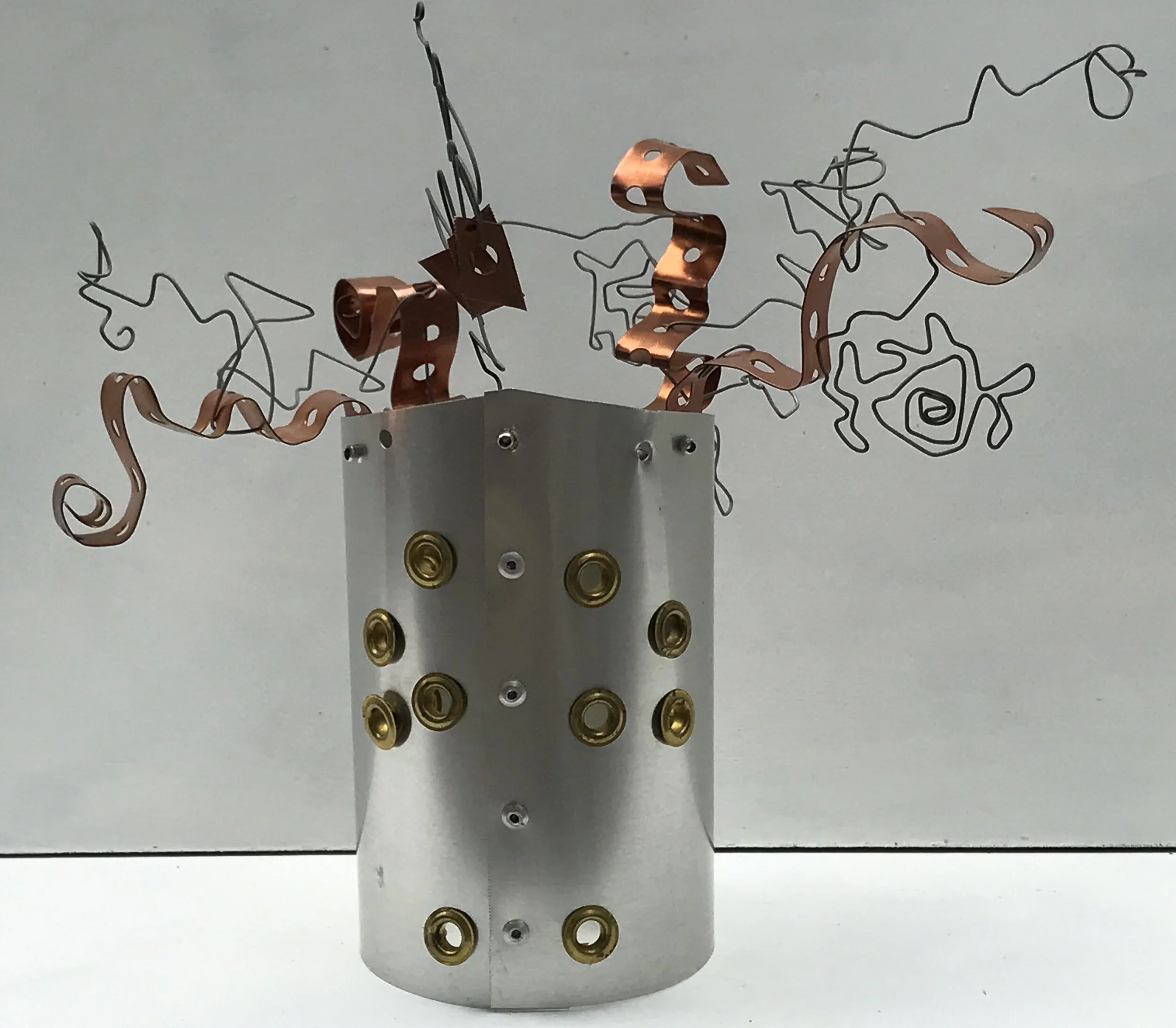 Metallic Candle Holder
