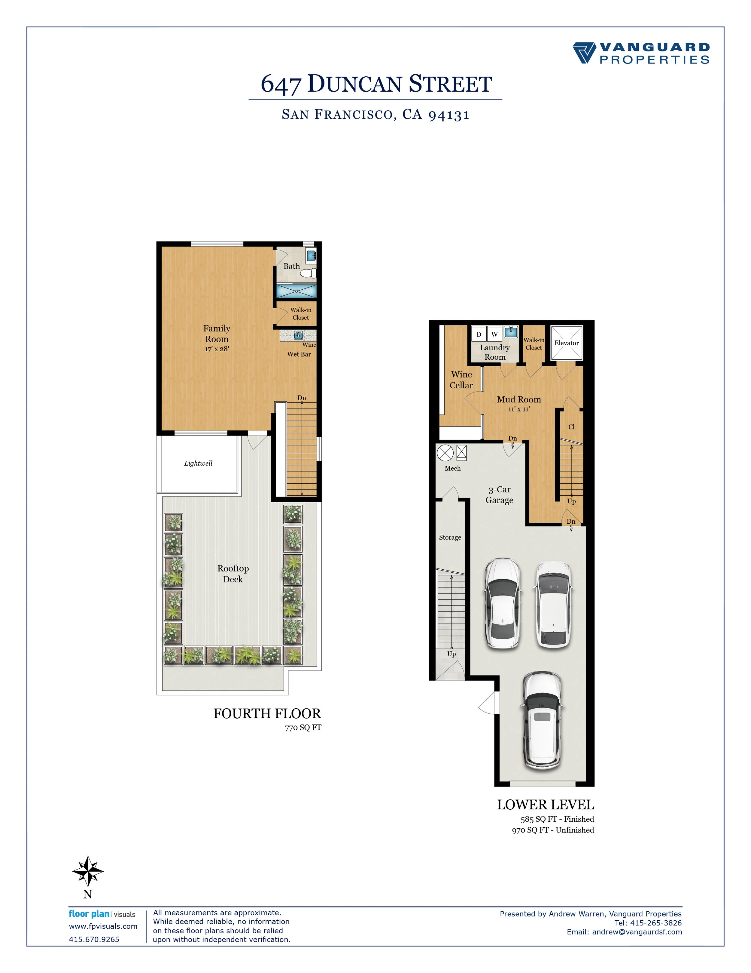 Floor Plans 647 Duncan