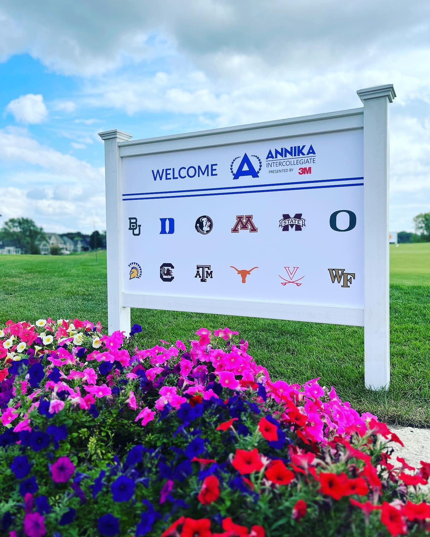 The field for tomorrows ANNIKA Intercollegiate. Play begins at 8:30am. Come out to Royal Club and support these amazing collegiate women players.