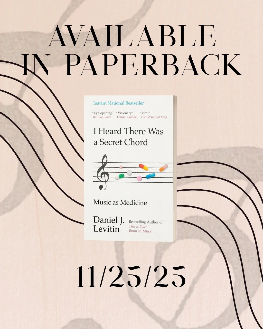 The Canadian paperback edition of I Heard There Was a Secret Chord is now available for pre-order!

Official release: November 25th. 

Reserve your copy: https://www.penguinrandomhouse.ca/books/714718/i-heard-there-was-a-secret-chord-by-daniel-j-levi