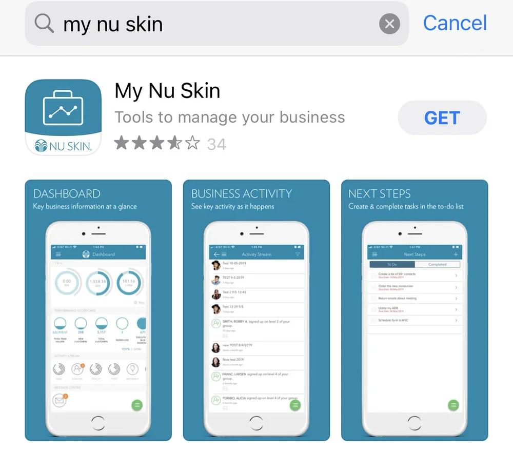 Download The My Nu Skin App Nu Skin Now