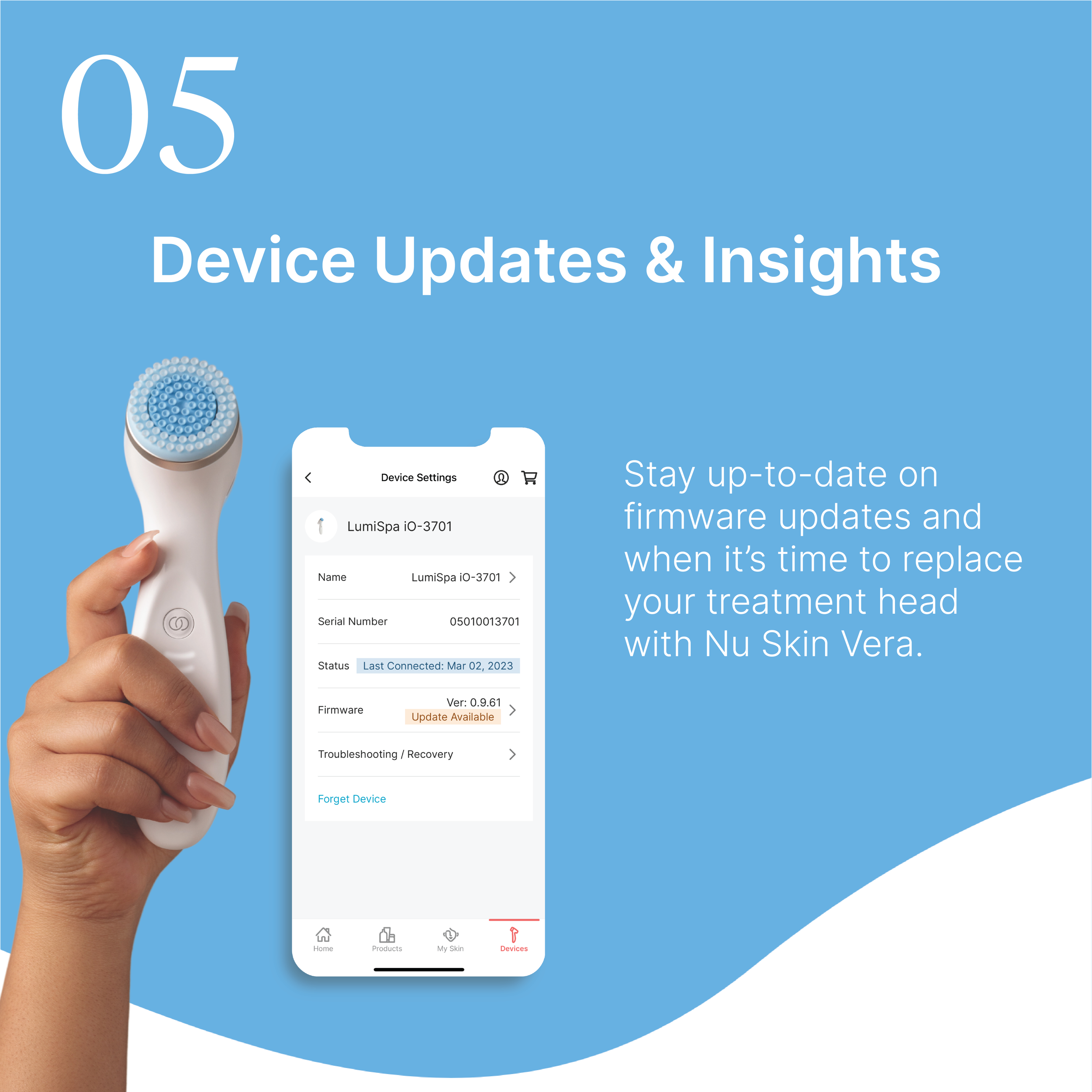 5 Reasons to Connect Your LumiSpa iO to Nu Skin Vera — Nu Skin Now