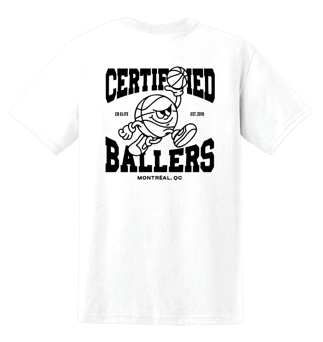 White Certified Ballers T-Shirt