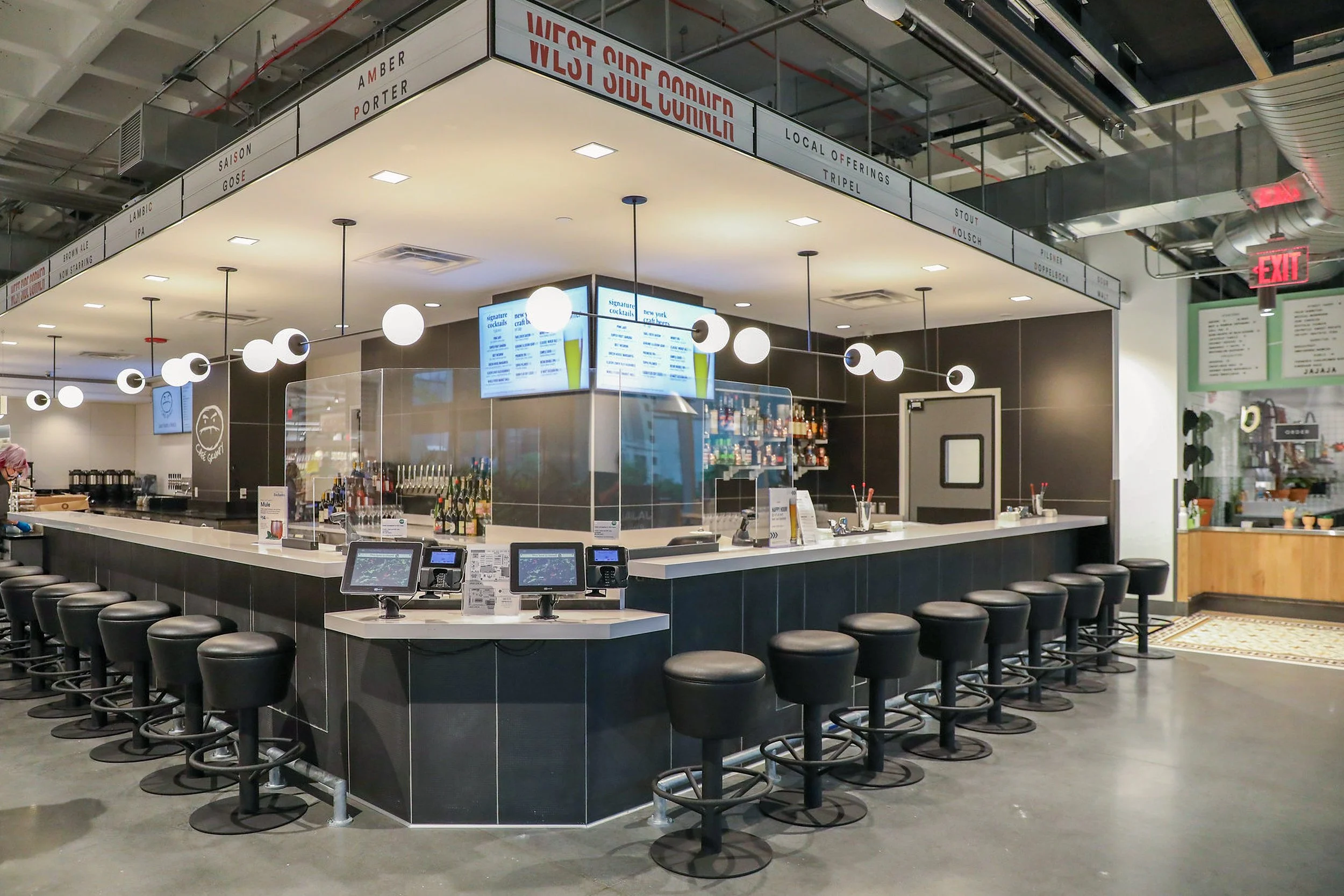 NYC Whole Foods Market Manhattan West West Side Corner Bar