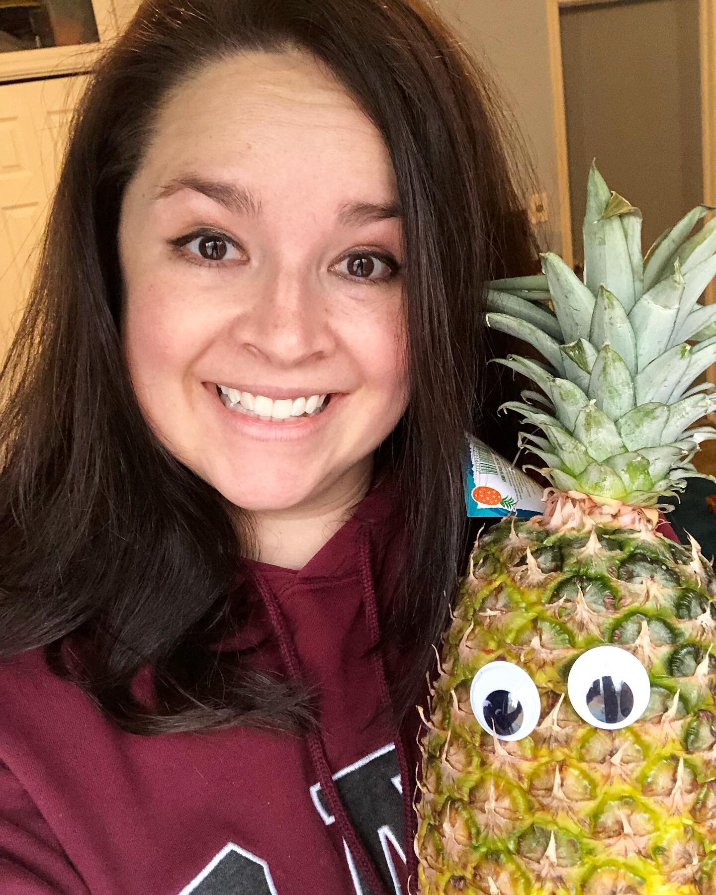I found this in my kitchen. I&rsquo;m thinking this is my next author photo. 

#authorsofinstagram #writersofinstagram #authorphoto #pineapple #butwhy