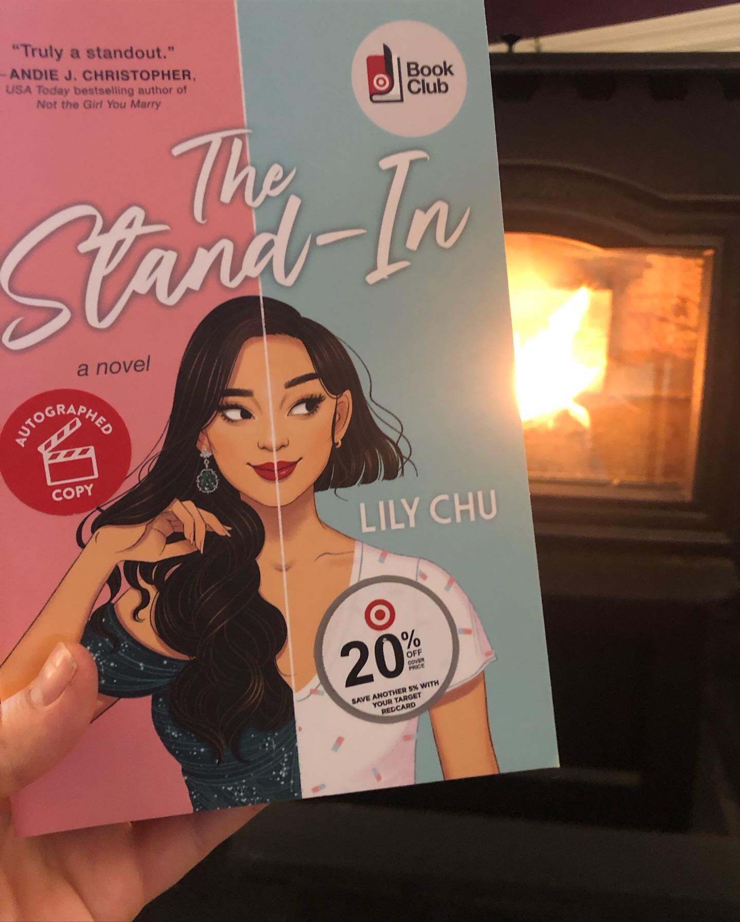 I went to Target for rainboots and left with a signed copy of THE STAND-IN by Lily Chu! I can&rsquo;t wait to read this, and wouldn&rsquo;t you know, it&rsquo;s a rainy day&mdash;perfect for snuggling up with a book. ☕️📖

#amreading #bookstagram #bo
