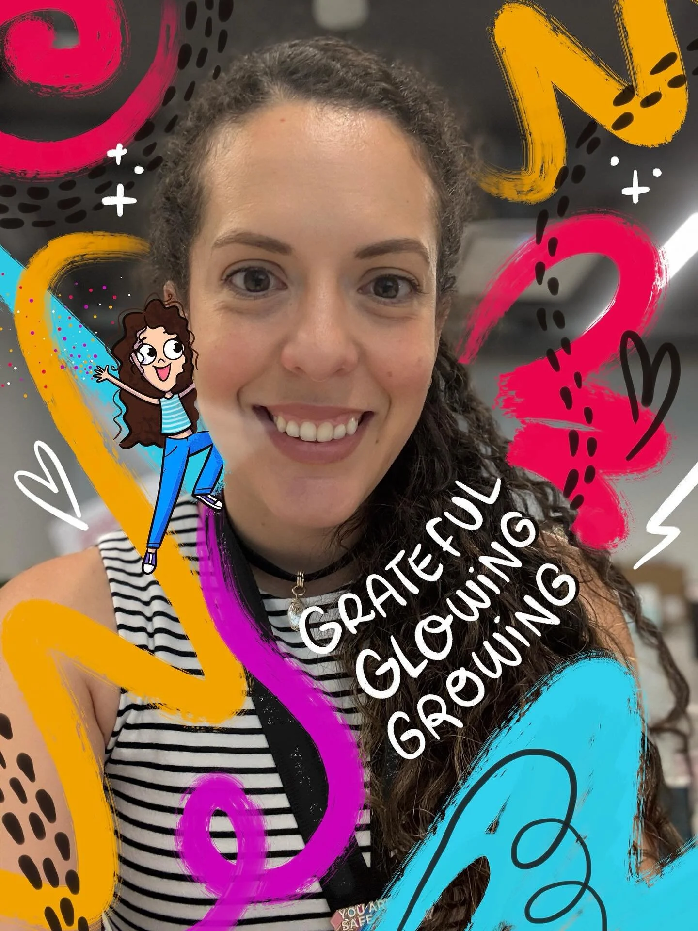 Me di cuenta de que ya no posteo, ya no me tomo selfies 🤣 y ten&iacute;a rato sin agarrar el ipad, life got busy pero es mi cumple!🥳Asi que desde aqu&iacute; mis dibujitos y yo celebramos another trip around the sun☀️hoy hubo double rainbow as&iacu