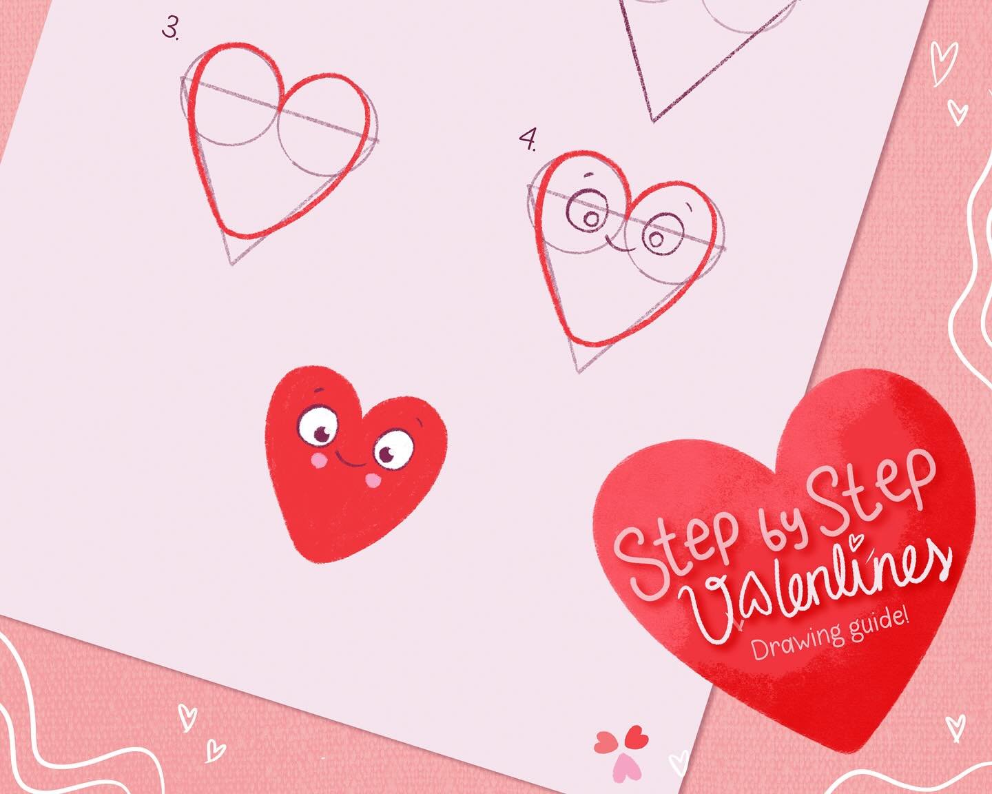 Estoy creando esta gu&iacute;a digital para aprender paso a paso como dibujar estos iconos de Valentines!❤️ ten&iacute;a una amiga que sufr&iacute;a haciendo corazones! As&iacute; que son figuritas sencillas echas con amor!🥰

Todav&iacute;a me falta