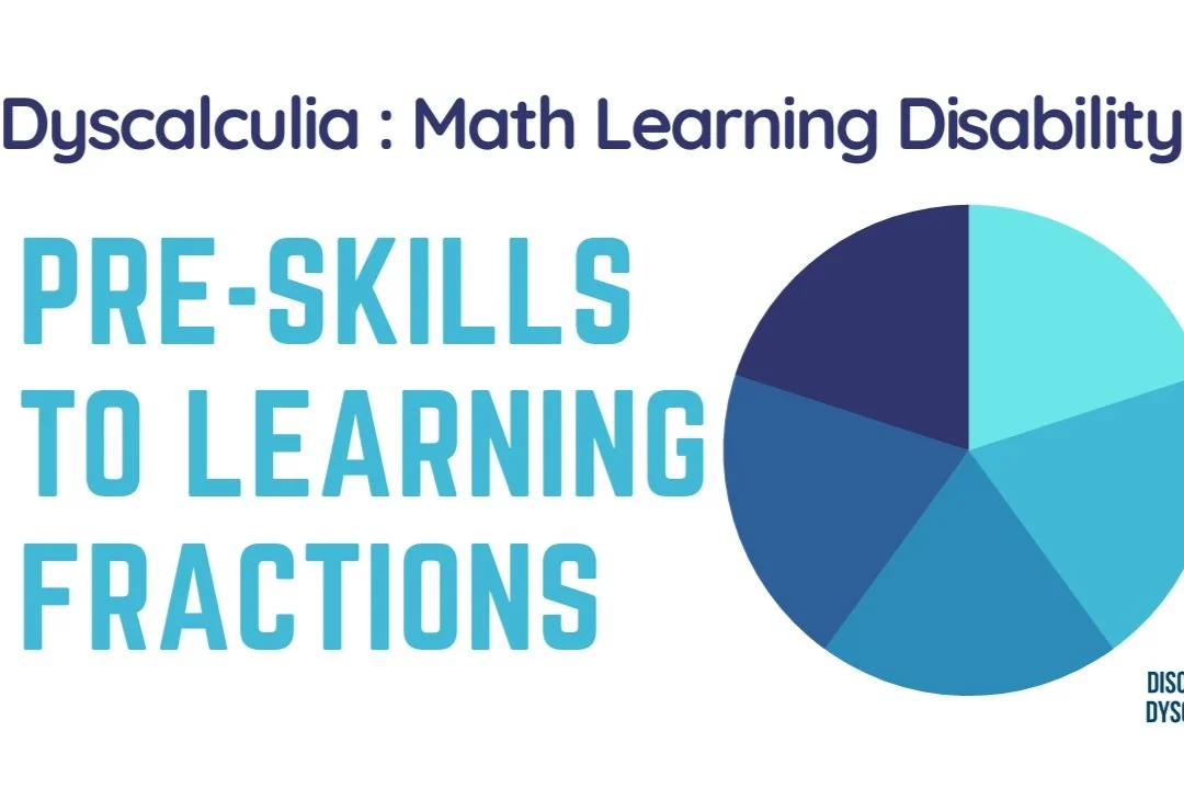 Pre-skills to Learning Fractions