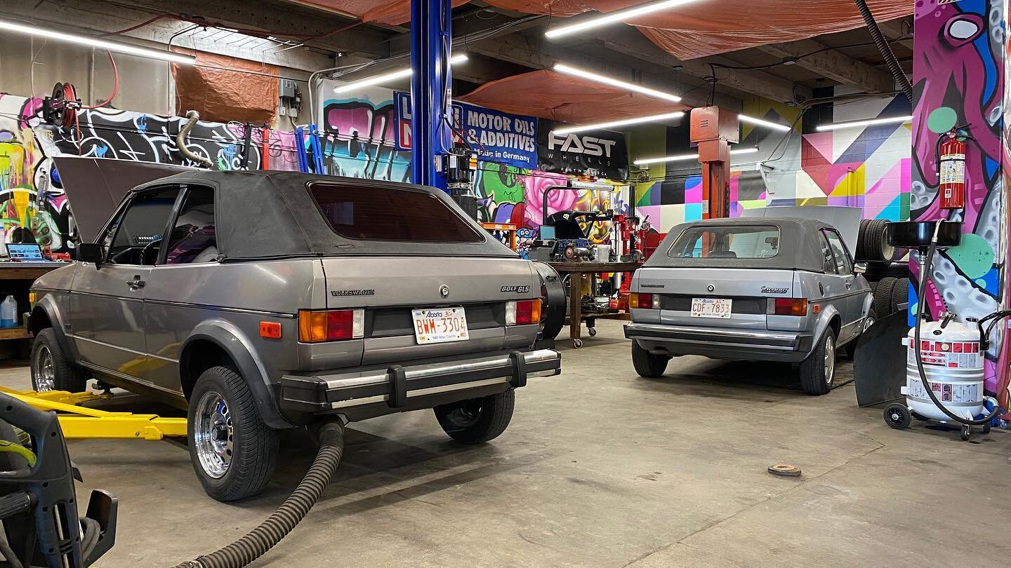 We try to theme our days. Some days are just pure 80&rsquo;s. Oh, that&rsquo;s just most days 😆
&bull;
Modern and vintage auto service! With training and experience in new vehicles under warranty to that barn find you want to see on the road again. 