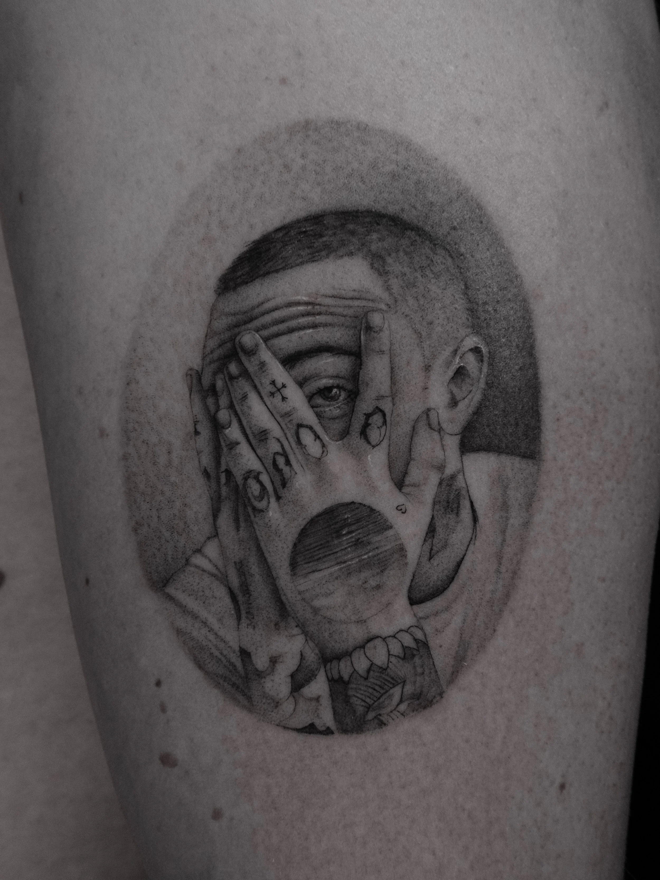 &bdquo;Mac Miller&ldquo; To some people, he is more than just an artist... 
swipe for healed TTT&lsquo;s. Thank you as always brother. 
.
www.danuvue.com for appointments 
.
#macmiller #tattoo #artist