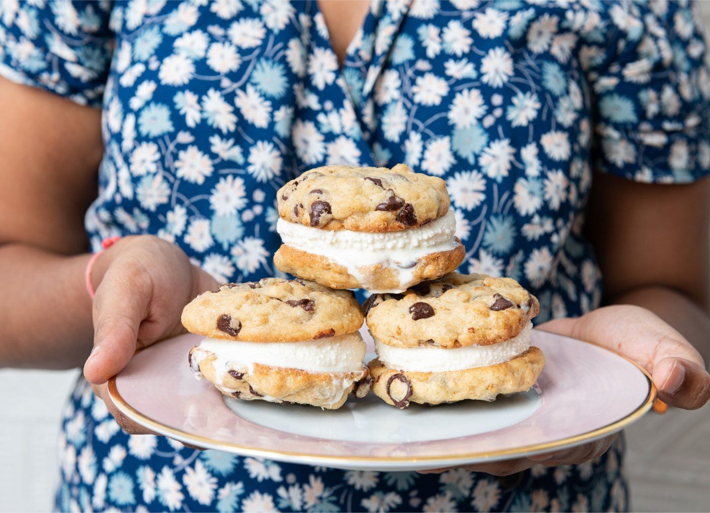 Growing up, these Granola Chocolate Chip Cookies were the only ones Pooja's mom would make. She found the recipe on the back of her favorite cereal box, and when it came time to leave home Pooja copied it down on a scrap of paper and brought it with 