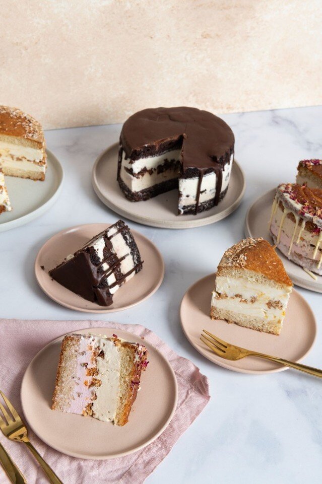 We love pies, cookies and puddings, but we believe ice cream cakes deserve a seat at the holiday dessert table! 

It's not too late to get your hands on one of our Celebration Cakes for your holiday table. The whole family of flavors is available for