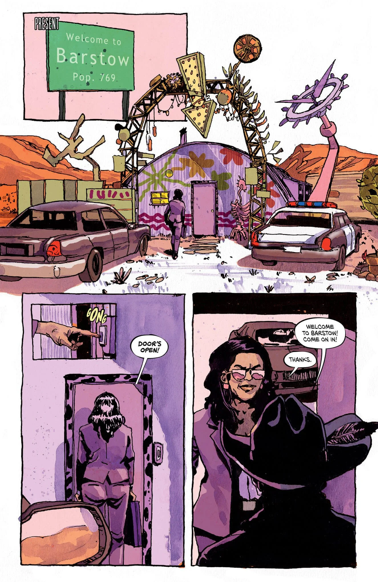 BARSTOW (TP) — The Comic Crush