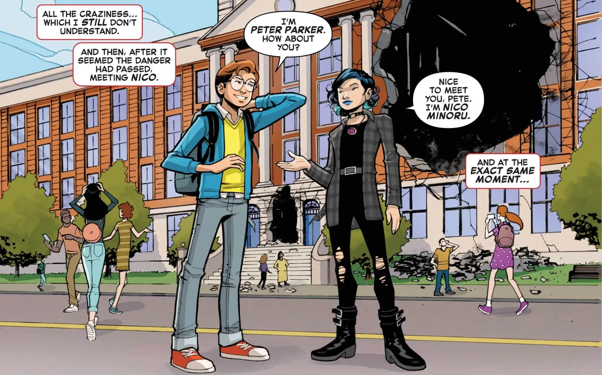 YOUR FRIENDLY NEIGHBORHOOD SPIDER-MAN: OLD SCHOOL / NEW SCHOOL — The ...