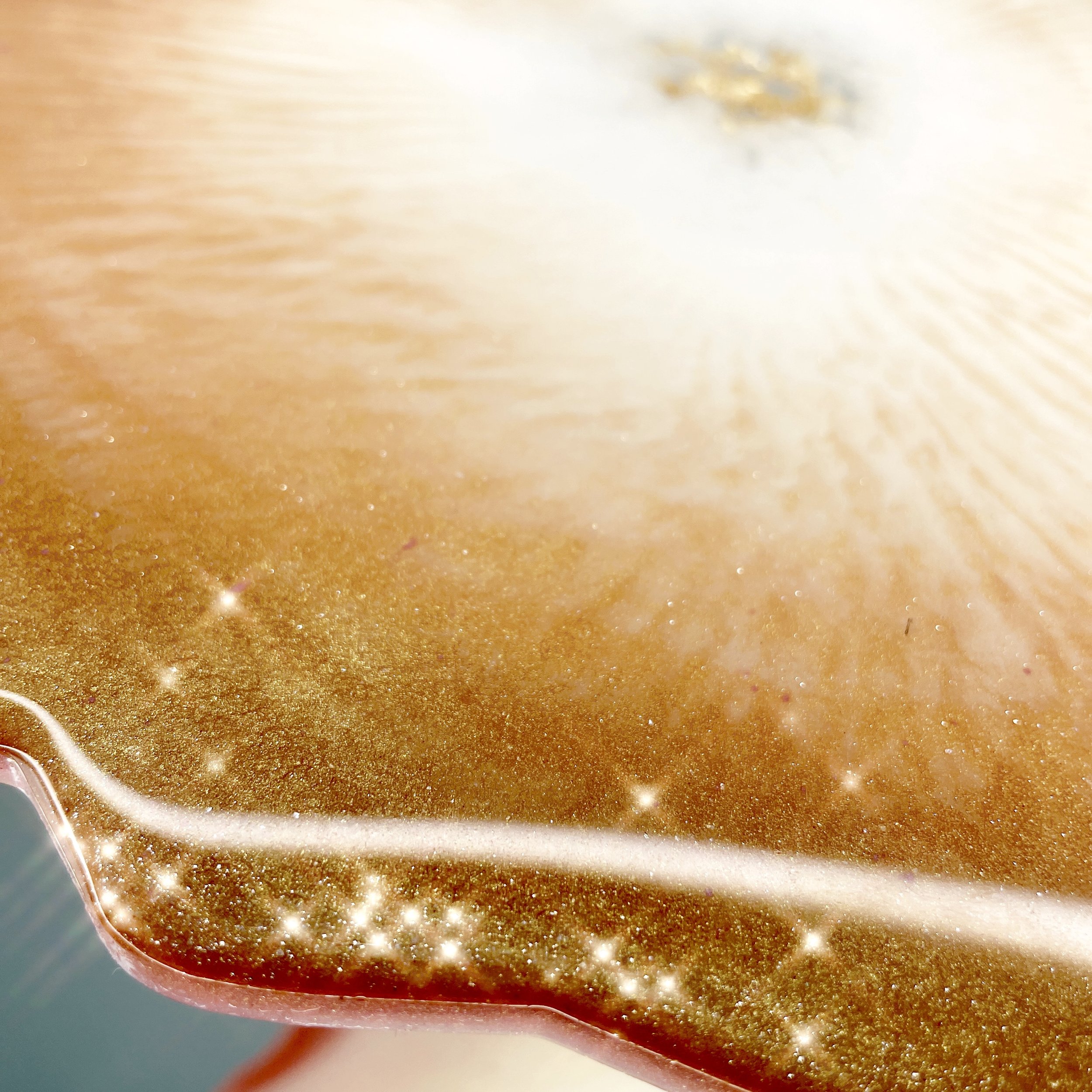 Gold Geode Tray