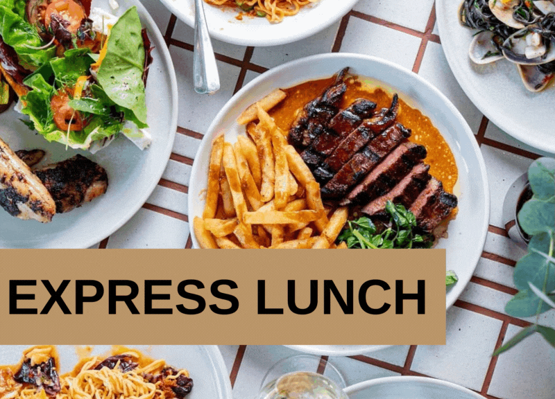Express Bar Lunch Menu
