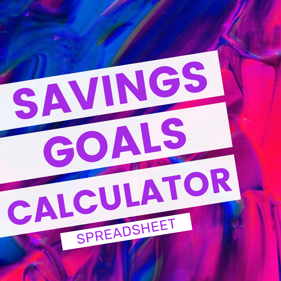 Intentional Savings Goals Calculator — AJA MARSH momentum coach