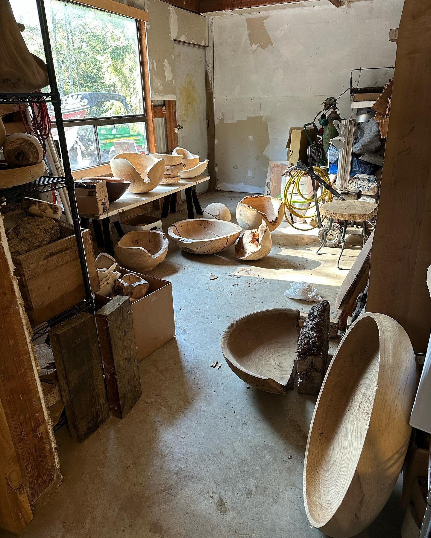 Big and delicious &mdash; some pieces for the august studio tour on Orcas Island - see earlier post for dates