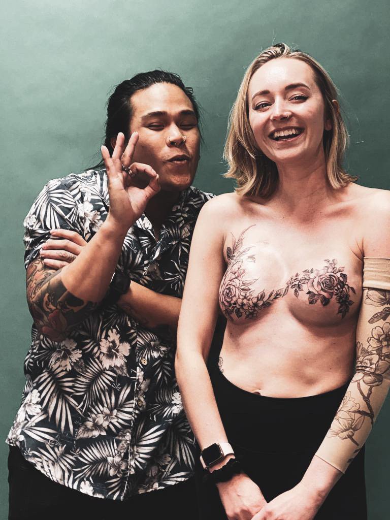 Getting My Mastectomy Cover Up Tattoo — She Stays Strong