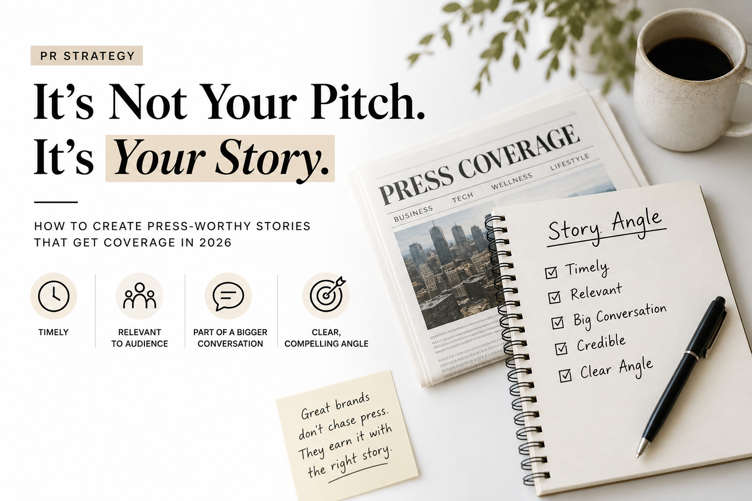 What Makes a Story Press-Worthy in 2026? (How to Know Before You Pitch)