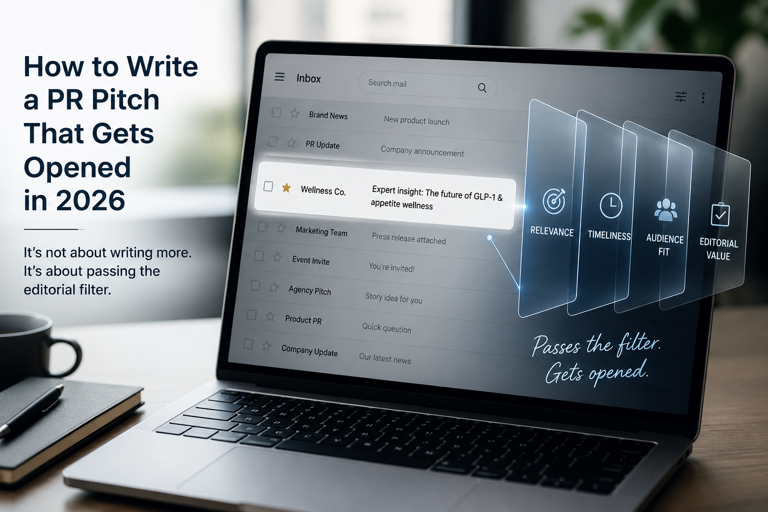How to Get PR Pitches Opened in 2026 (Before Journalists Delete Them)
