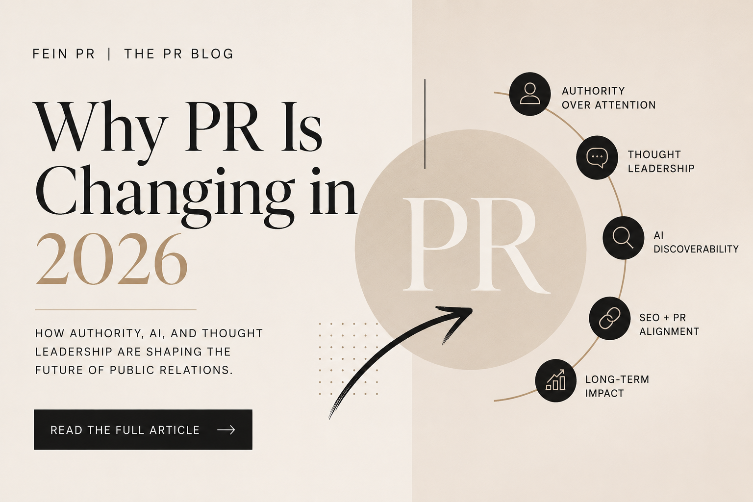 Why PR Is Changing in 2026
