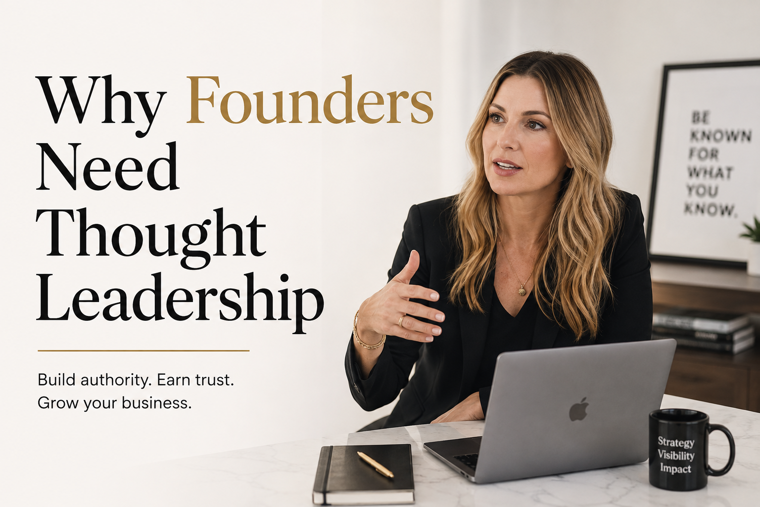 Why Founders Need Thought Leadership