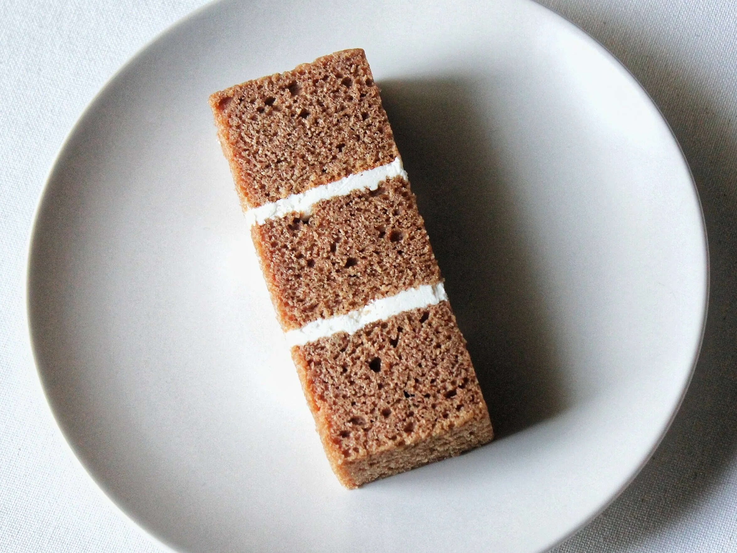 SABLE VELVET“Red” velvet cake without the food dye, simple syrup, vanilla bean mascarpone buttercream with a hint of citron.