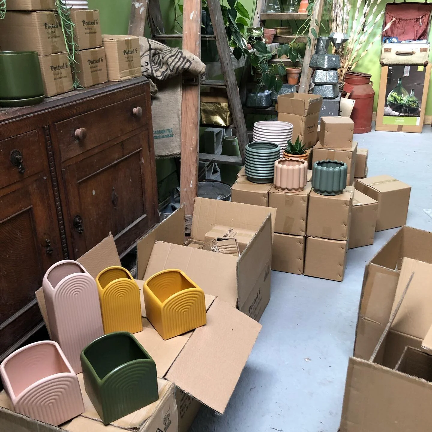 Unpacking new stock! I&rsquo;m loving the new styles &amp; colours! Some of these beauty&rsquo;s will definitely be coming home with me!